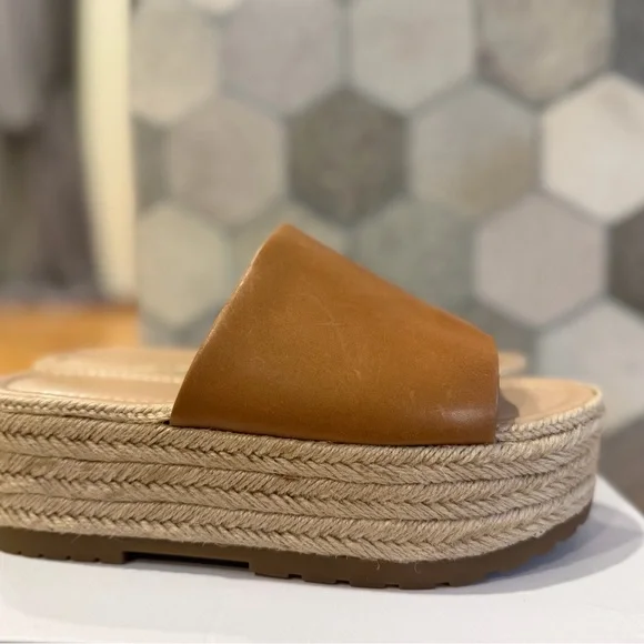 Aldo “Cabernet” Platform Espadrille Slides - Picture 3 of 8